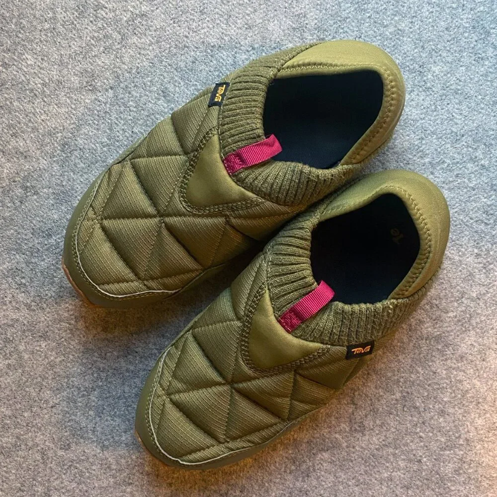 Teva Re Ember Moc Olive Shoes - Women's 10 - Picture 4 of 6